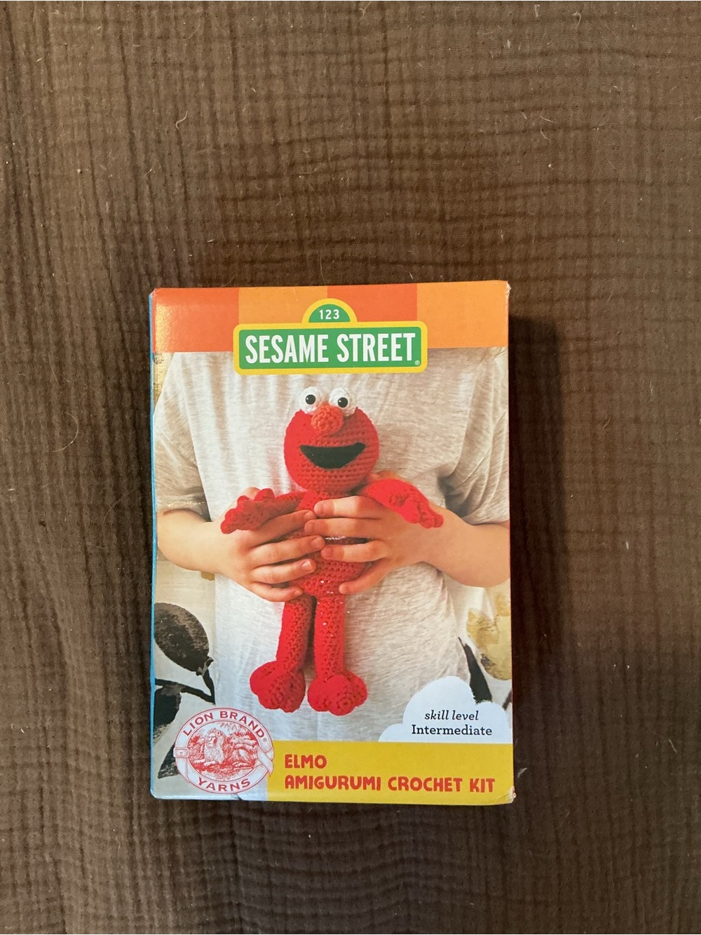 Sesame Street Elmo Amigurumi Crochet Kit - Red
